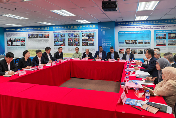武汉理工大学到访吉隆坡科技大学 共谱教育国际合作新篇章